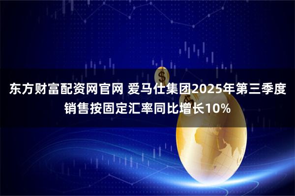 东方财富配资网官网 爱马仕集团2025年第三季度销售按固定汇率同比增长10%